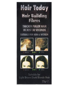Hair Today Hair Building Fibres For Brown And Dark Blonde Hair