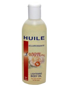 X White Plus Lightening Body Oil