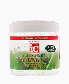 IC Fantasia Aloe Vitamins Styling Gel With Sparkle Lites Jar