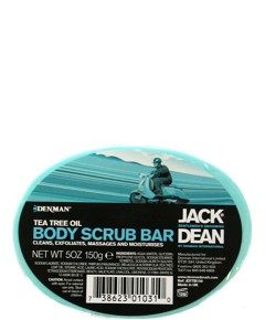 Jack Dean Tea Tree Oil Body Scrub Bar
