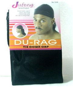 Jufeng Du Rag Tie Down Cap