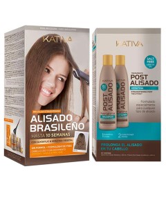 Keratin And Argan Oil Brazilian Straightening Kit Combo