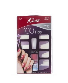Kiss 100 Tips Square Tip