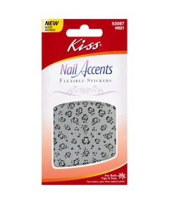 Kiss Nail Accents Flexible Stickers