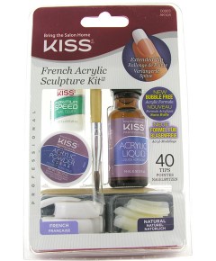Kiss French Acrylic Sculpture Kit 