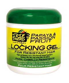 Papaya And Passion Fruit Locking Gel For Resistant Hair