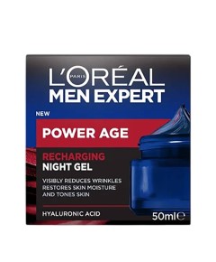 Men Expert Power Age Recharging Night Gel