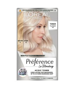 Preference Le Blonding Acidic Toner Platinum Ice