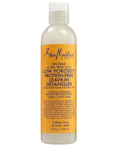 Low Porosity Protein Free Leave In Detangler