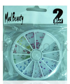 Teardrop Coloured Rhinestone Wheel
