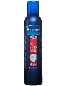 Vaseline Men Active Dry 48H Proderma Deodorant Spray