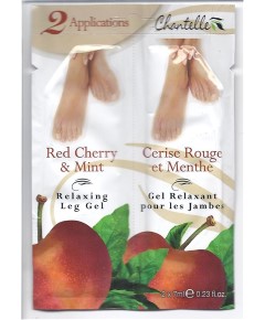 Chantelle Red Cherry and Mint Relaxing Leg Gel