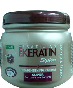 Brazilian Keratin Straightening Cream