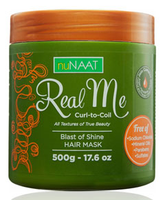 Real Me Curl To Coil Blast Of Shine Hair Mask