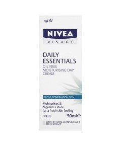 Nivea Visage Daily Essentials Oil Free Moisturising Day Cream