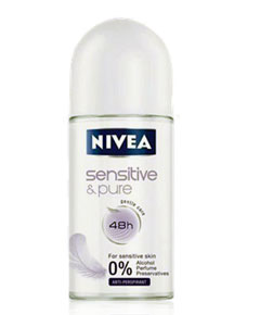 Nivea Sensitive And Pure Deodorant Roll On