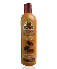 OKAY Cocoa Butter Face And Body Lotion