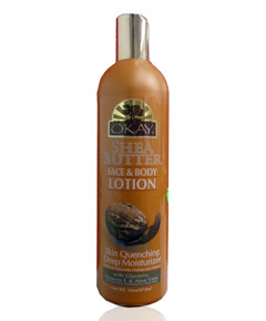 OKAY Shea Butter Face And Body Lotion