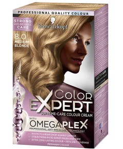 Color Expert Omegaplex Colour Cream 8.0 Medium Blonde