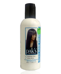 Paks Afro Hair Polisher With Organic Oils