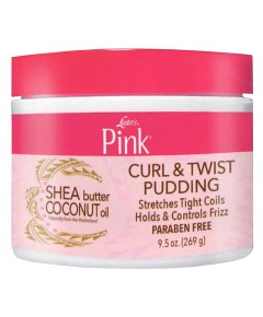 Pink Curl And Twist Pudding