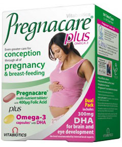 VitaBiotics Pregnacare Plus Omega 3