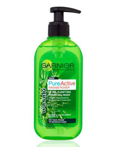 Skin Naturals Pure Active Wasabi Power Ultra Purifying Fresh Gel Wash