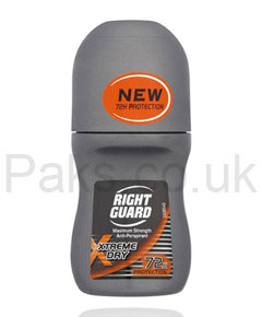 Right Guard Xtreme Dry 72H Protection Roll On