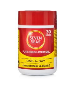 Pure Cod Liver Oil Omega 3 and Vitamin D