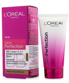 Skin Perfection BB Cream 5 In1 Instant Blemish Balm