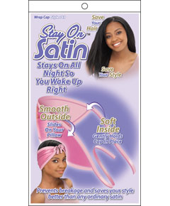 Stay On Satin Wrap Cap