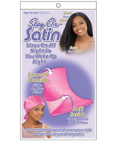 Stay On Satin Easy Tie Scarf