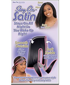 Stay On Satin Doo Tie