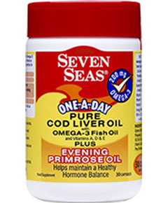 Sevenseas One A Day Pure Cod Oil N Primrose Oil