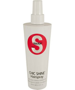 S Factor Chic Shine Hairspray