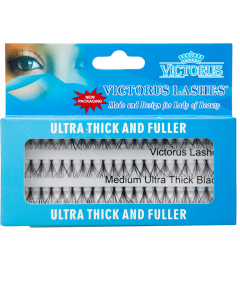 Ultra Thick And Fuller Black Medium Lashes