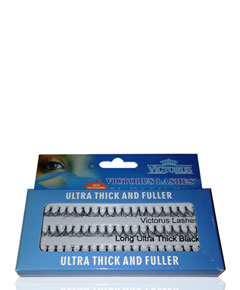 Ultra Thick And Fuller Black Long Lashes