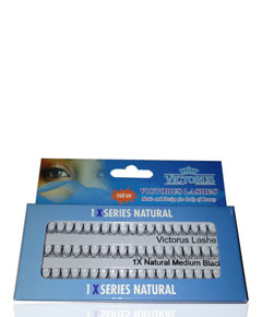 1X Series Natural Medium Black Lashes