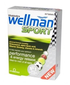 VitaBiotics WellMan Sport Tablets