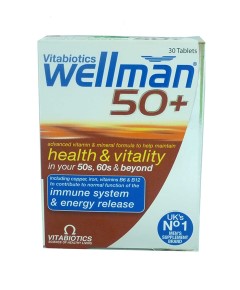 Wellman 50 Plus Immune System And Energy Release