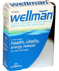 VitaBiotics Wellman Health Vitality n Energy