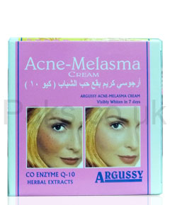 Argussy Acne Melasma Cream Herbal Extracts