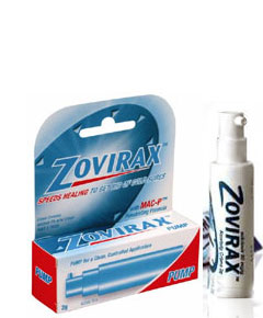 Zovirax Cold Sore Cream Pump
